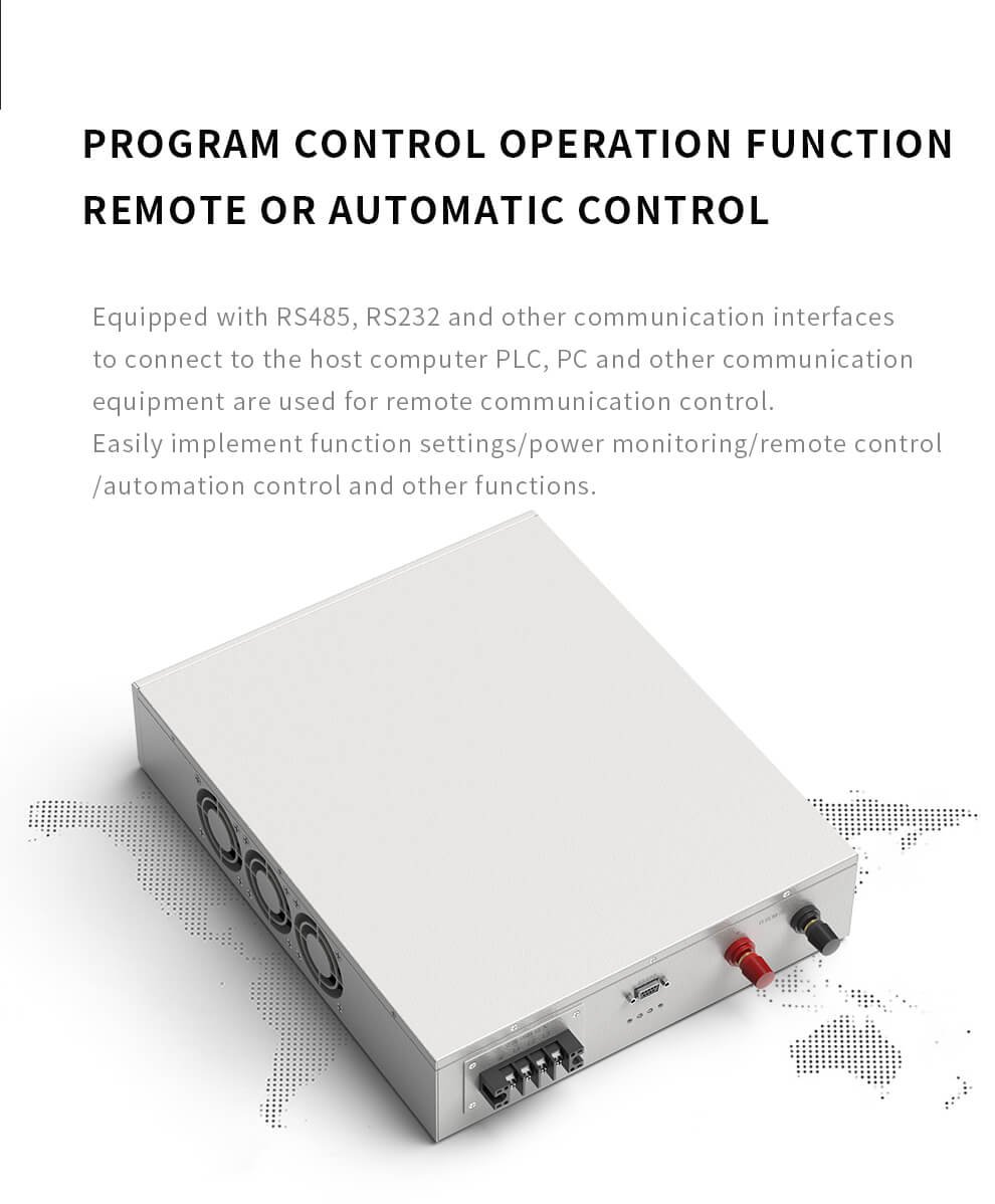 6KW programmable dc power supply remote control automatic control