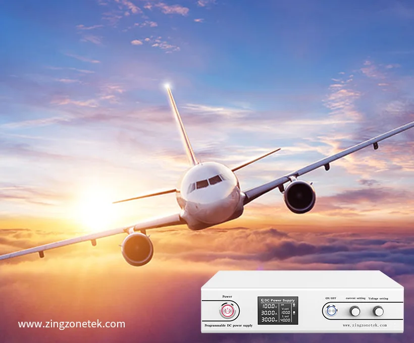 Zingzonetek Programmable DC Power Supply Application of Aerospace and Defense Field