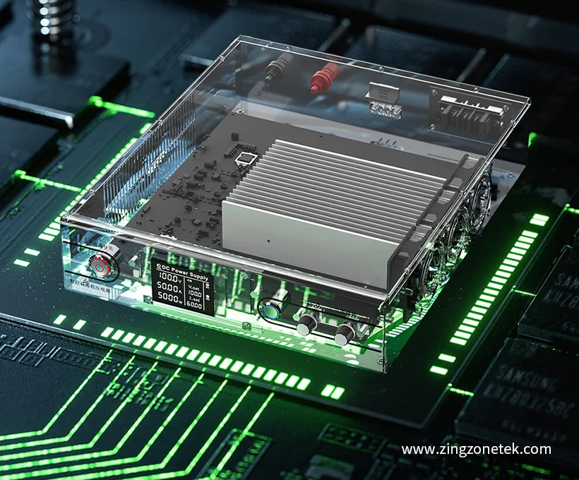 Zingzonetek Programmable DC Power Supply Serve semiconduction manufacturing and test application