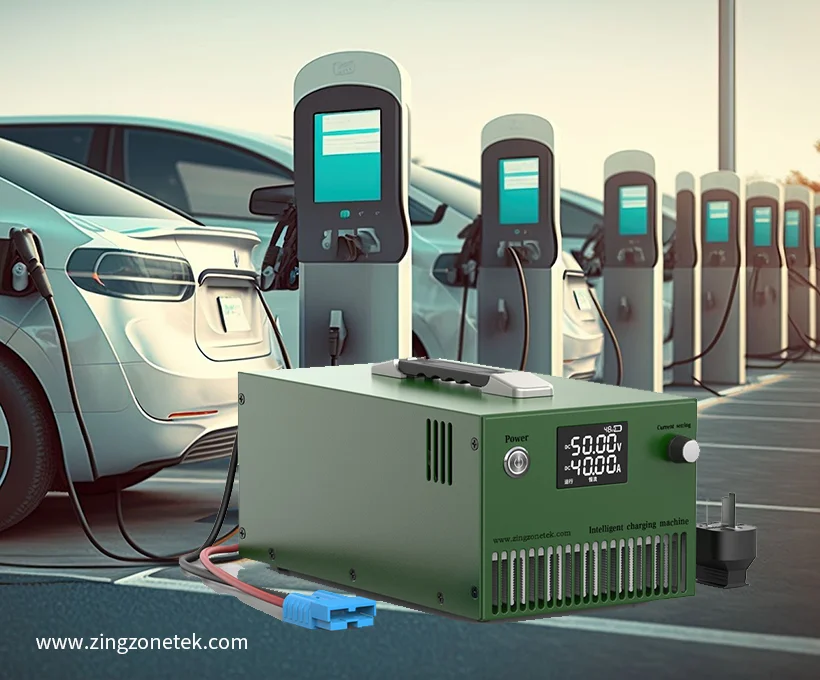 Zingzonetek Smart Battery Charger Application in Automotive And Transportation